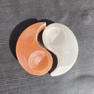 selenit alabast Fyrfadsstage