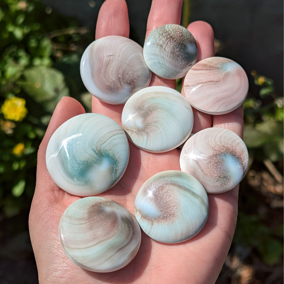 shiva øje lommesten