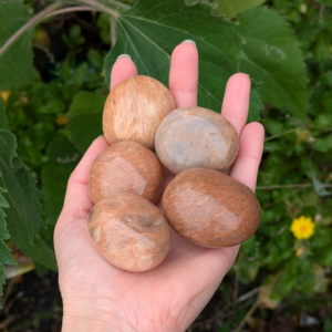 ferksen månesten hånd sten