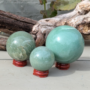 grøn aventurin kugler