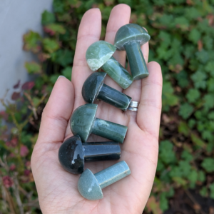 grøn aventurin svamper