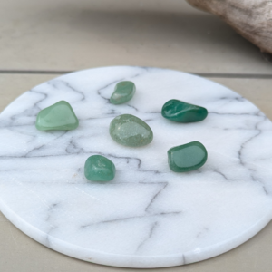 grøn aventurin lommesten