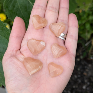 honning calcit hjerter