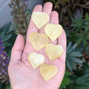 lemon calcit hjerter