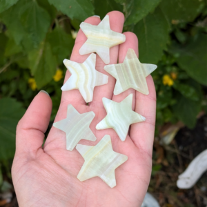 Pistacie calcit stjerner