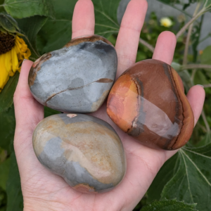 polychrome jaspis hjerter