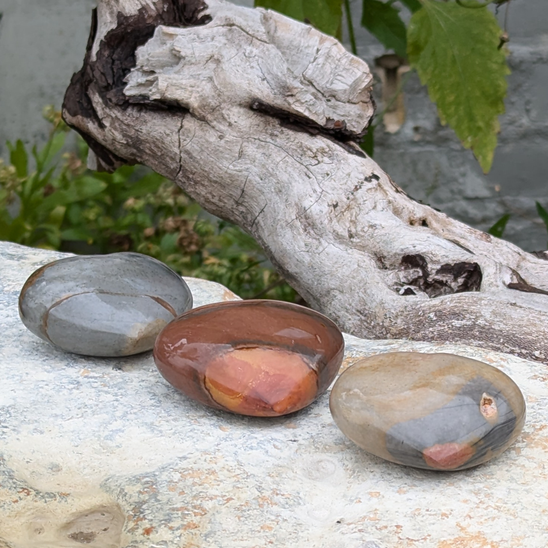 polychrome jaspis hjerter