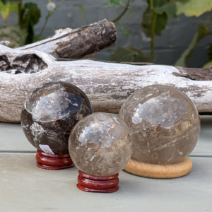røgkvarts kugler