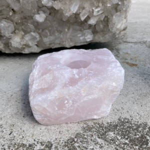 rosakvarts fyrfadsstage