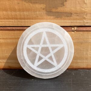 selenit plade m stjerne