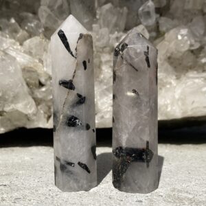 turmalin i kvarts tårne