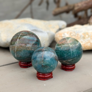 grøn aventurin kugler sten og krystal