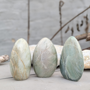 grøn månesten freeform