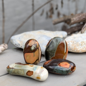 polychrome jaspis freeforms