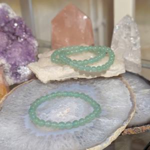 armbånd i grøn aventurin