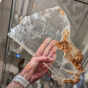 englevinge selenit plade