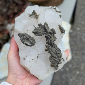 marcasit på kvarts